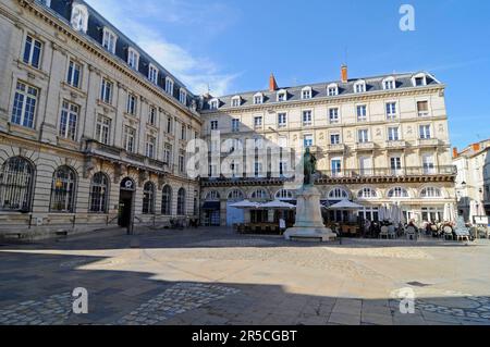 Post Office Building, Town Hall Square, Rathausplatz, La Rochelle, Charente-Maritime Department, Poitou-Charentes, France Stock Photo