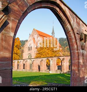 Hirsau Monastery, ruins, cloister, Lady Chapel, Calw, Hirsau district, Baden-Wuerttemberg, Germany Stock Photo