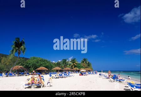 Palomino Island, Puerto Rico, Caribbean Stock Photo