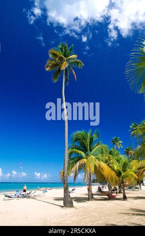 Luquillo Beach, Puerto Rico, Caribbean Stock Photo