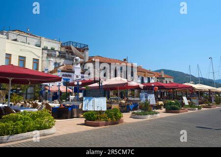 Harbour promenade in Marmaris, Turkish Aegean, Turkey Stock Photo