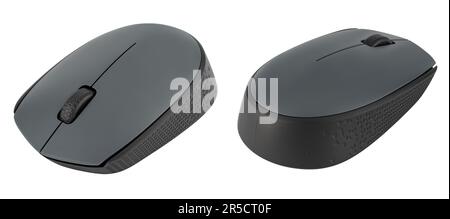 computer mouse, manipulator on a white background in isolation Stock Photo