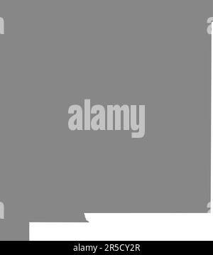 GRAY CMYK color map of NEW JERSEY, USA Stock Vector Image & Art - Alamy