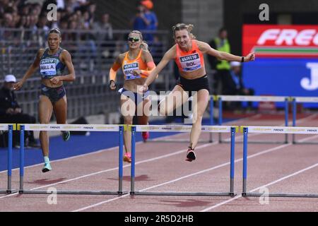 Florence, Italy. 02nd June, 2023. Femke BOL (NED) during the Golden Gala Pietro Mennea 2023 on June 2, 2023 at the Stadio Luigi Ridolfi in Florence, Italy. Credit: Live Media Publishing Group/Alamy Live News Stock Photo