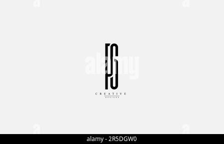 Alphabet letters Initials Monogram logo PG GP P G Stock Vector