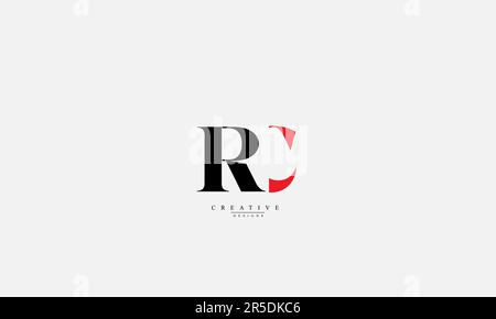 Alphabet letters Initials Monogram logo RC CR R C Stock Vector
