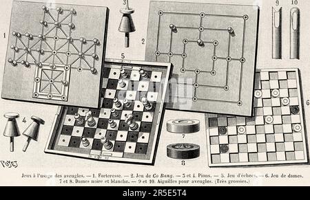 The game of chess, painting by Domenico Induno (1815-1878) was an Italian  painter. Old 19th century engraved illustration from La Ilustración  Artística 1882 Stock Photo - Alamy