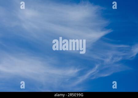 veil clouds heaven background texture Stock Photo