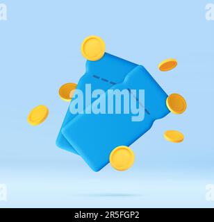 Voucher card cash back template design with coupon Stock Vector