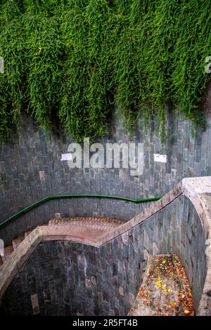 The tunnel at Fort Canning Park, Singapore Stock Photo