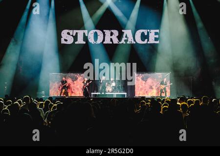 Zürich, Switzerland. 02nd June, 2023. The German rock band Scorpions