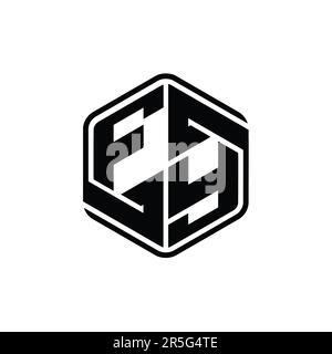 FY Logo monogram abstract hexagon shape vector images design template ...
