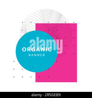 Stylish abstract geometric background Stock Vector