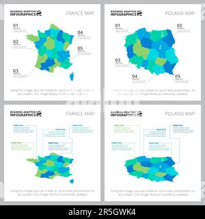 Creative infographics set for statistical report Stock Vector