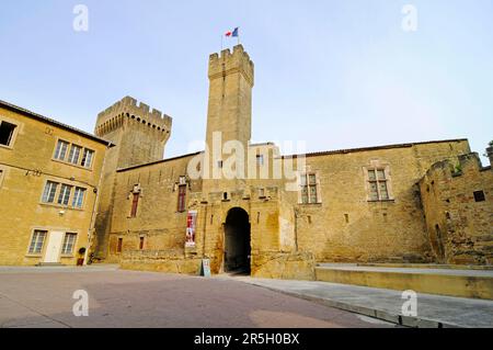 Chateau de l'Emperi, Castle, Military Museum, Salon de Provence, Provence, Cote d'Azur, South of France, France Stock Photo