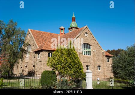 Church, Calitzdorp, R62, Western Cape, South Africa Stock Photo