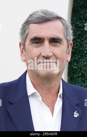 Jean-Marc Gallot at the Veuve Clicquot Polo Classic in Liberty