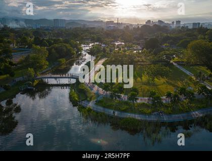 Titiwangsa Recreational Park located at Kuala Lumpur city Stock Photo