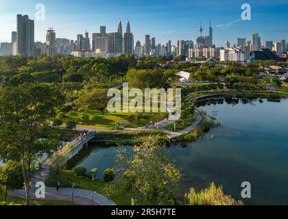 Titiwangsa Recreational Park located at Kuala Lumpur city Stock Photo