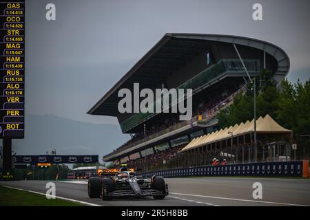 Montmelo, Spain. 3rd June, 2023. LANDO NORRIS (GBR) from team McLaren drives in in his MCL60 during the qualifying of the Spanish GP at Circuit de Catalunya Credit: Matthias Oesterle/Alamy Live News Stock Photo