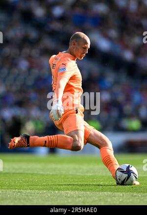 Glasgow, UK. 3rd June, 2023. Mark Ridgers of Inverness Caledonian Thistle during the Scottish Cup match at Hampden Park, Glasgow. Picture credit should read: Neil Hanna/Sportimage Credit: Sportimage Ltd/Alamy Live News Stock Photo