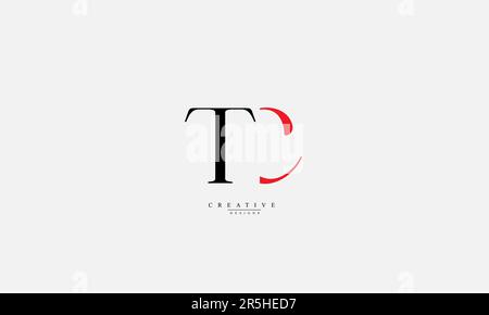 Alphabet letters Initials Monogram logo TC CT T C Stock Vector