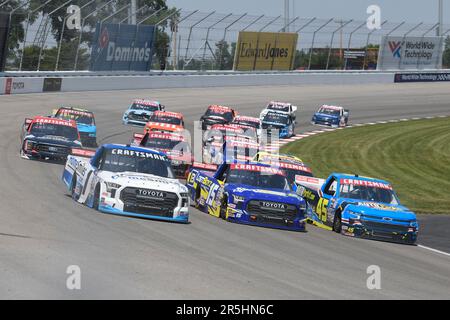 MADISON, IL - JUNE 03: Toni Breidinger (#1 TRICON Garage HomeSmiles ...