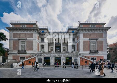 Madrid, Spain - June 04, 2023: Ticket offices of the Museo Nacional del Prado in Madrid, Spain Stock Photo