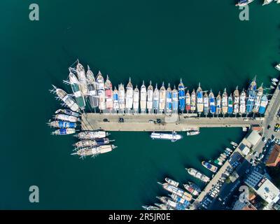 Fethiye Turkey Aerial View Stock Photo