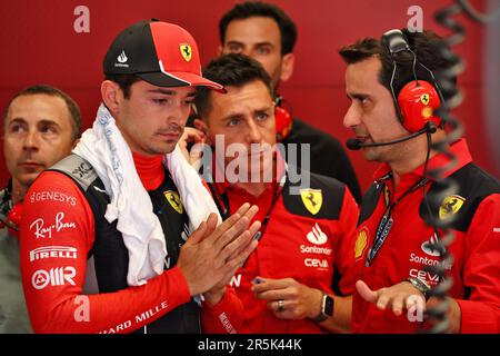 Barcelona, Spain. 04th June, 2023. Charles Leclerc (MON) Ferrari. Formula 1 World Championship, Rd 8, Spanish Grand Prix, Sunday 4th June 2023. Barcelona, Spain. Credit: James Moy/Alamy Live News Stock Photo