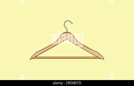 garments and clothes hanger vector design Stock Vector