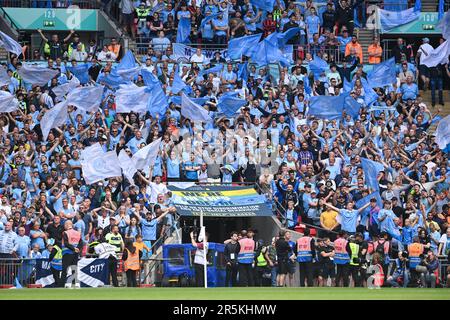 London, UK. 3rd June, 2023. during the The FA Cup match at Wembley Stadium, London. Picture credit should read: Gary Oakley/Sportimage Credit: Sportimage Ltd/Alamy Live News Stock Photo