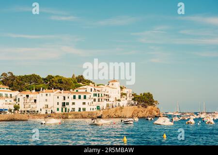 Beautiful landscape of Cadaques town, province of Girona, Catalonia, Spain Stock Photo