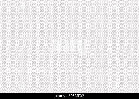 Perforated or one way vision window film, closeup detail to white plastic foil with small holes - seamless tileable texture image width 20cm Stock Photo