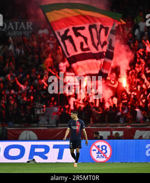 PARIS, FRANCE - JUNE 3: Achraf Hakimi of Paris Saint-Germain in new nike  kit for season 2023/24 during the Ligue 1 match between Paris Saint-Germain  a Stock Photo - Alamy