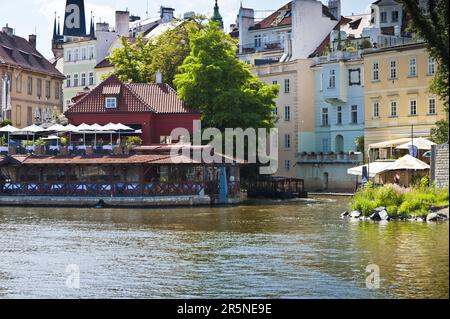 Kampa, Prague, Bohemia, Czech Republic Stock Photo