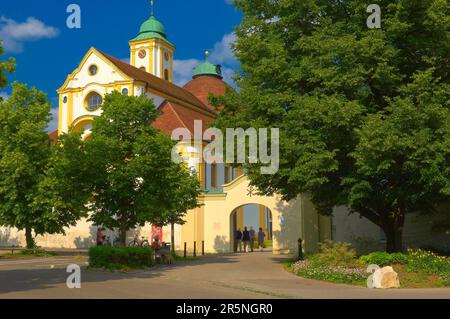 Friedberg, pilgrimage church Herrgottsruh, Swabia, Bavaria, district of Aichach-Friedberg, Germany Stock Photo