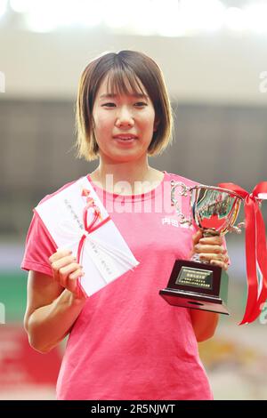 Osaka, Japan. 4th June, 2023. Mariko Morimoto Athletics : The 107th Japan Track & Field National Championships at Yanmar Stadium Nagai in Osaka, Japan . Credit: Naoki Morita/AFLO SPORT/Alamy Live News Stock Photo