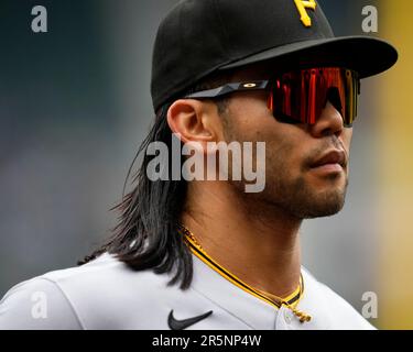 Pittsburgh Pirates' Ji Hwan Bae during a baseball game against the San  Francisco Giants in San Francisco, Monday, May 29, 2023. (AP Photo/Jeff  Chiu Stock Photo - Alamy