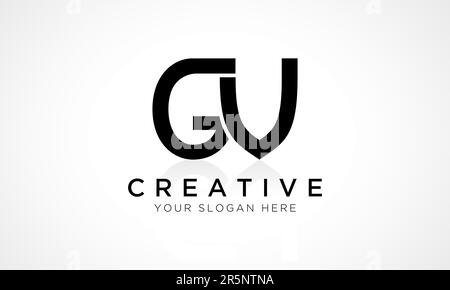 gv letter logo design vector template alphabet initial letter gv logo design with glossy reflection business illustration 2r5ntna