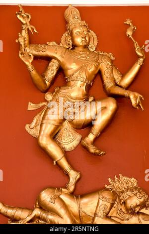 Bhagawan Hanuman Mandir - Kudroli Temple, New Mangalore, India Stock Photo