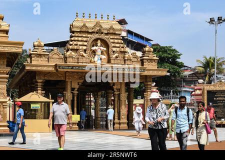 Bhagawan Hanuman Mandir - Kudroli Temple, New Mangalore, India Stock Photo