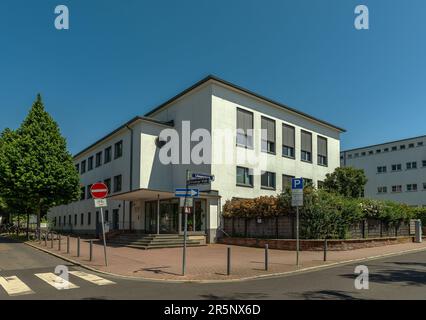 Houses in the bornheimer hang settlement, Frankfurt, Germany Stock Photo