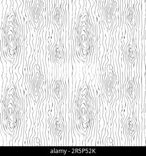 Seamless wooden pattern. Wood grain texture. Vector illustration. Eps 10. Stock Vector