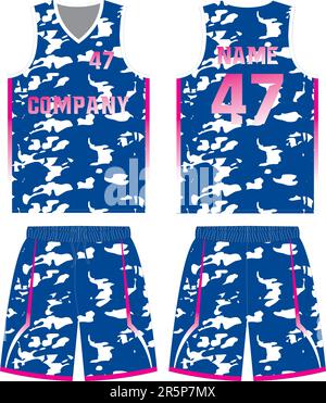 tank top / basketball uniform template illustration Stock Vector Image &  Art - Alamy