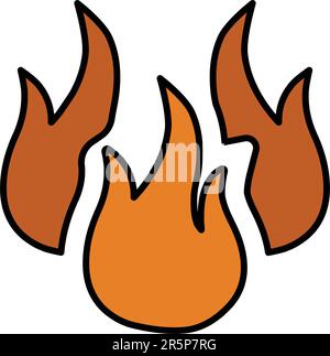 Burning, burnt icon. Commercial use, printed files and presentations ...