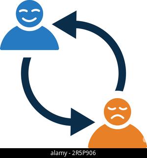 Replacement Icon. use for designing and developing websites, commercial purposes, print media, web or any type of design task. Stock Vector