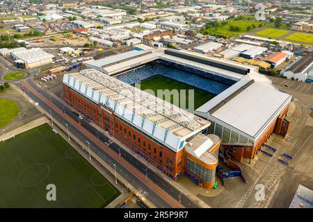 Entrance to Ibrox football stadium, the home of Rangers Football Club,  Govan, Glasgow, Scotland, UK Stock Photo - Alamy