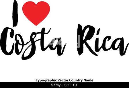 Country Name In Elegant Typography Text Lettering Vector Art Design Stock Vector