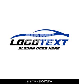 Simple Elegant Automotive Logo Template Stock Vector